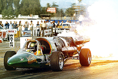Richard Korky Korkes Green Mamba Doug Rose built at Korkys
